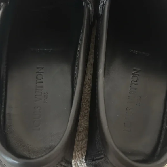 Louis Vuitton Black Loafers - Picture 8 of 9